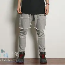 Модное осенне-зимнее новое шерстяное трикотажное Повседневное трикотажное нижнее белье с карманами. S-6XL