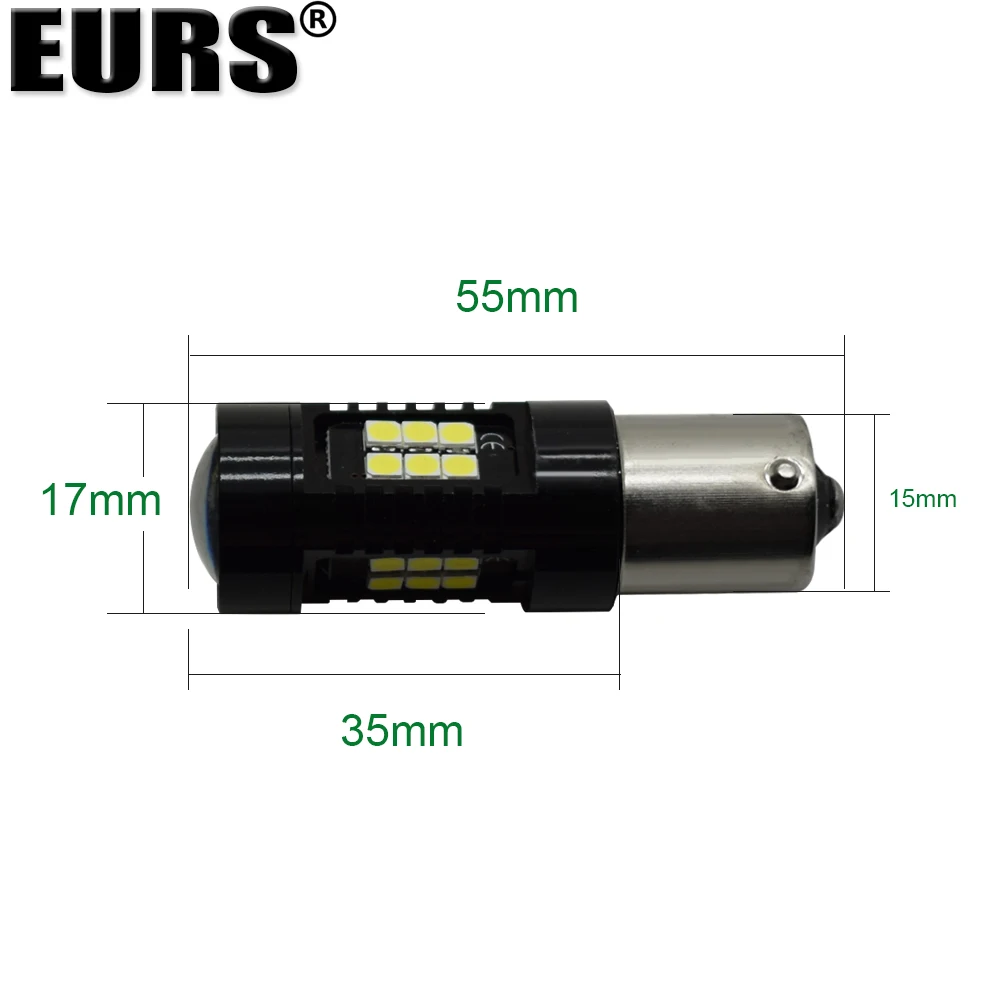 EURS светодиодный Автомобильный свет 1156 1157 3030 21smd космического аппарата изгой