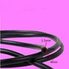 Essuie-glace en caoutchouc epdm noir 3m x 4mm x 7mm | Embout de pulvérisation d'eau, tube de connexion, tuyau en caoutchouc pour voiture ► Photo 2/4