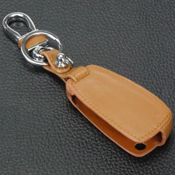 Keyforkess Car Styling 3BTN custodia portachiavi in pelle per Audi Sline A3 A4 A6 A6L A8 TT Q7 S6 portachiavi accessori Auto - Jingyuqin Car Styling 3BTN custodia portachiavi in pelle per Audi Sline A3 A4 A6 A6L