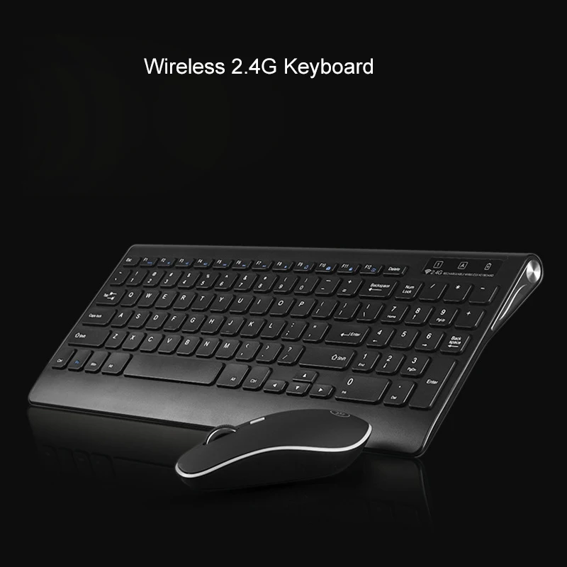 

Rechargeable USB 2.4G Keyboard and Mouse Set 1600DPI Wireless Keyboard With Mouse For Desktop PC Mothers Gift