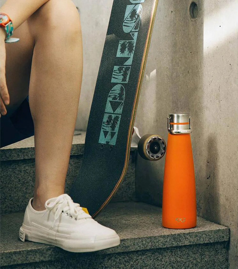 Xiaomi KKF Smart Vacuum Bottle 24h Insulation Stainless Steel Vacuum Flasks 475ml Thermos Cup Travel Mug Thermo Bottle Thermocup (18)