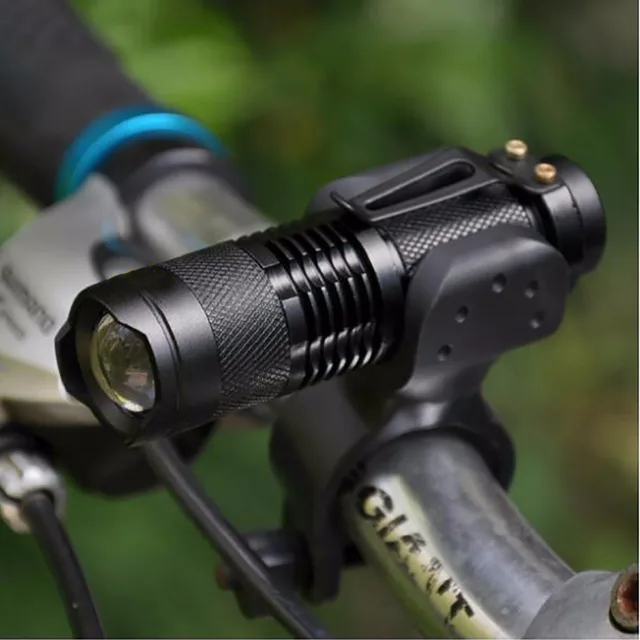 Best Offers 2000 Lumens Bicycle Light 3 Mode Bike Q5 LED cycling Front Light Bike lights Lamp Torch with 360 rotation clip Holder
