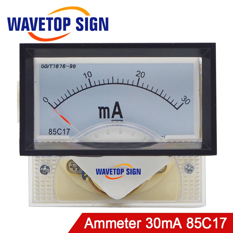 Амперметр 30mA 85C17 30mA лазерной резки использовать 85C17 1 шт./упак