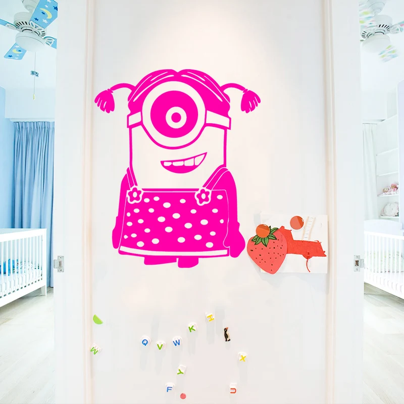 

Beauty One-eyed Monster Wall Stickers DIY Decal Wallpaper for Bed Room Bedroom Stikers Wall Decoration Murals Adesivo De Parede