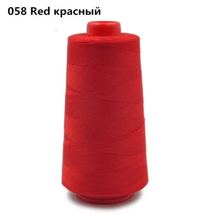 Высокое качество 3000 ярдов полиэстер швейная машина линия 402 пагода линия тонкая линия Высокоскоростная плоская швейная машина линия - Цвет: Red