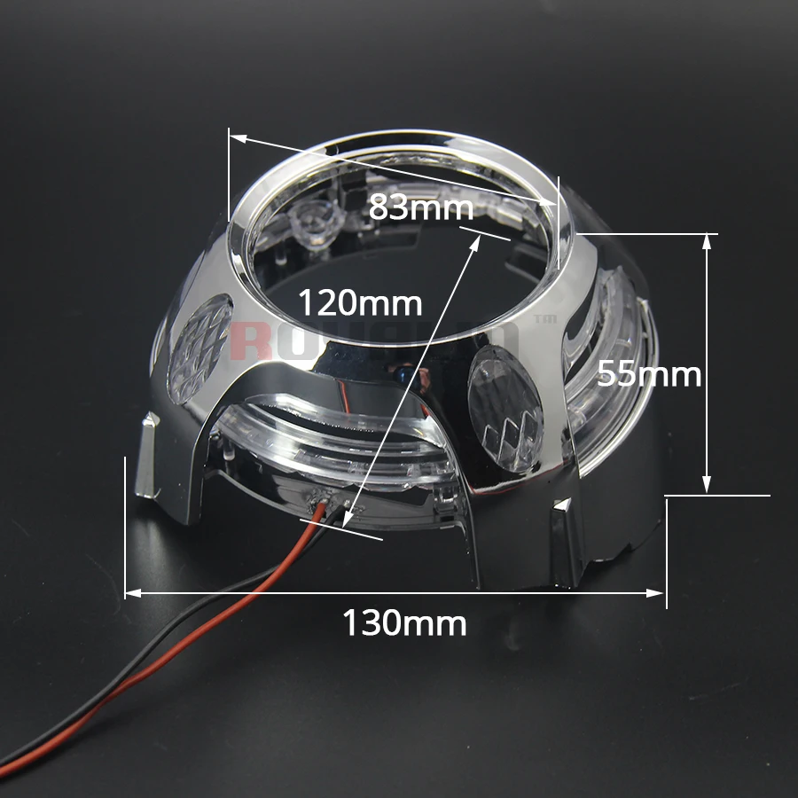 ROYALIN RGB светодиодный светильник для глаз ангела мобильный телефон приложение