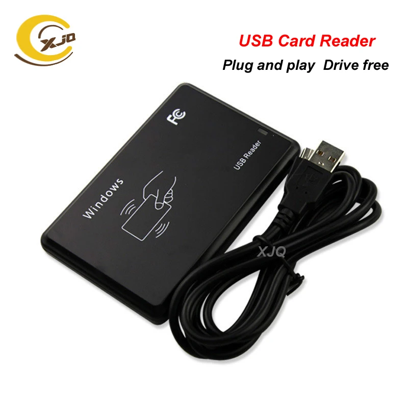 Считыватель карт XJQ EM4100 USB EM ID/IC 125 кГц/мгн | Безопасность и защита