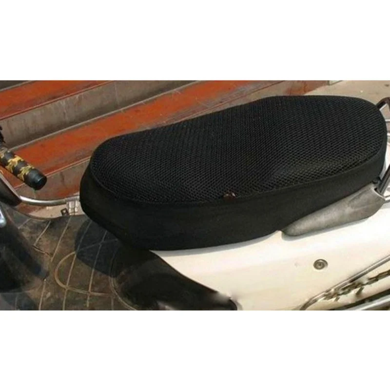 Hot Sales Summer Fresh Breathable 3D Mesh Motorcycle Moped Seat Waterproof Anti-Slip Cushion Covers