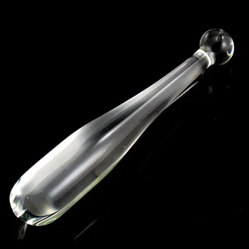 Sex products dildos for women Transparent crystal glass dildo Baseball bat styles glass anal dildo sex toys for women/men gay 5