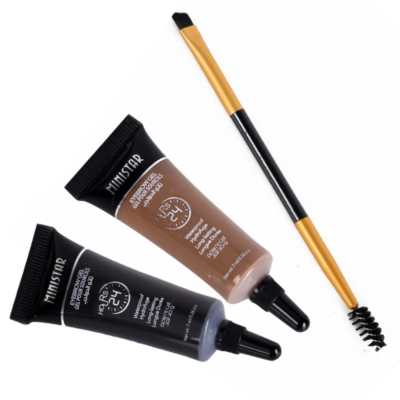 

Eyebrow Cream Mascara Gel Waterproof Eye Brow Gel Pro Beauty Makeup Eyebrow Enhancer With Brushes
