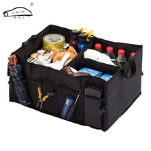 O SHI Автомобильный складной багажник Грузовой Органайзер лучший для внедорожников/фургонов/автомобилей/грузовиков. Премиум Автомобильный складной контейнер для хранения автомобиля разделительная коробка