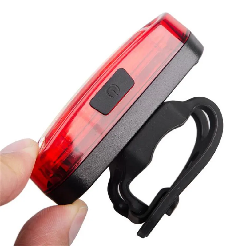Best INBIKE New Bike Light Bicycle Tail Light USB Rechargeable Waterproof Cycling Taillights LED COB Warning Lights NX605 5