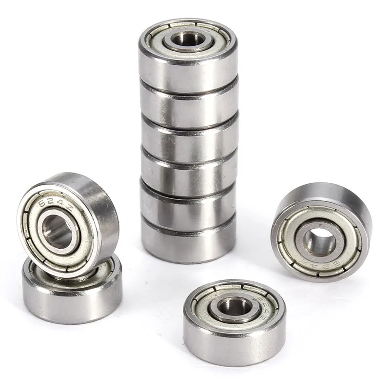 10Pcs 624ZZ Metal Miniature Ball Bearings Mini Steel Bearing 4 x 13 x