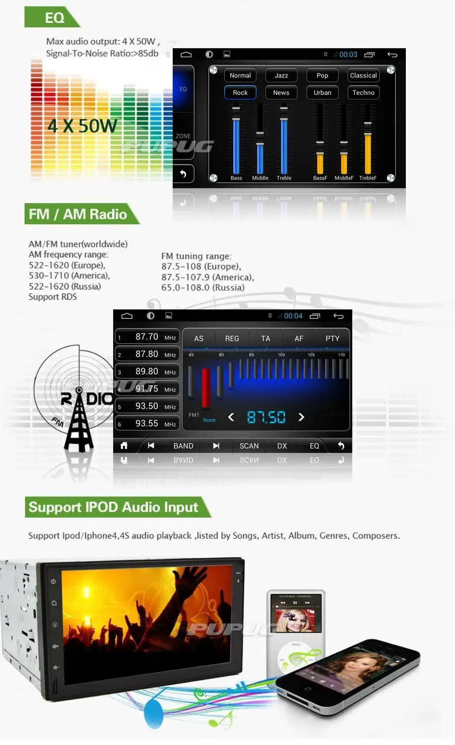 Flash Deal 7" Android 4.2 ALL-Touch Tablet Universal In Dash HD Touch Screen Car None-DVD Player Double Din GPS Navigation Stereo AM/FM Rad 4 Flash Deal 7" Android 4.2 ALL-Touch Tablet Universal In Dash HD Touch Screen Car None-DVD Player Double Din GPS Navigation Stereo AM/FM Rad 4