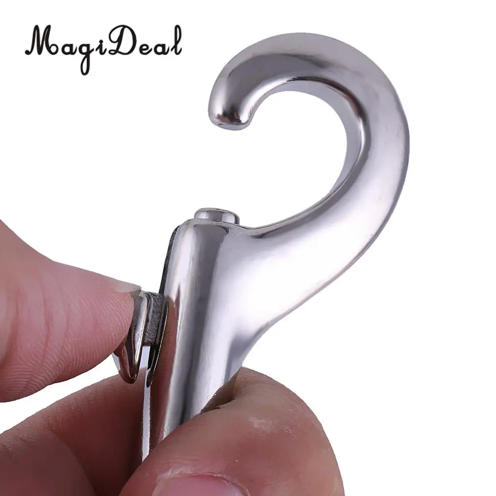 Multi-Functional Pro Scuba Boat Marine Grade Clip Stainless Steel Double Ended Bolt Snap 65-115mm Climbing Accessories