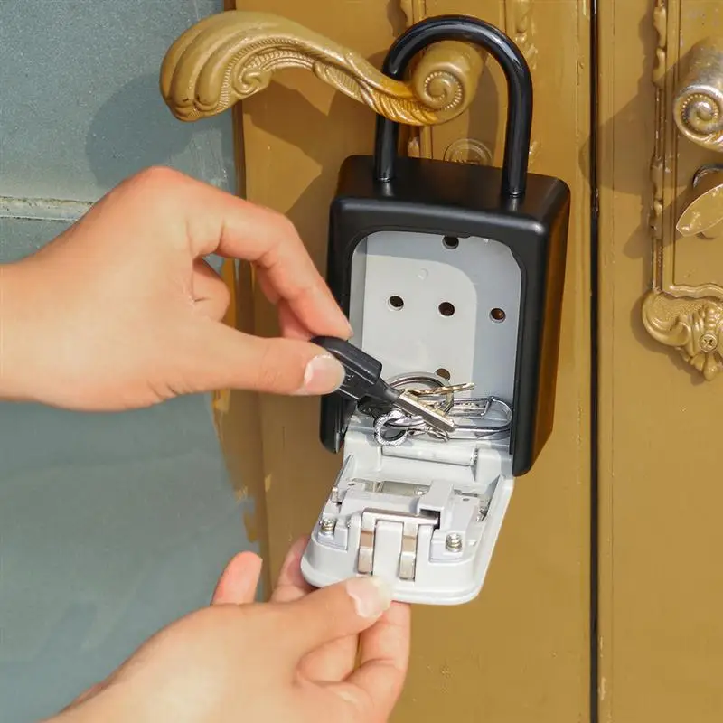 Safty Key Lock Box набор свой собственный комбинированный портативный алюминиевый сплав