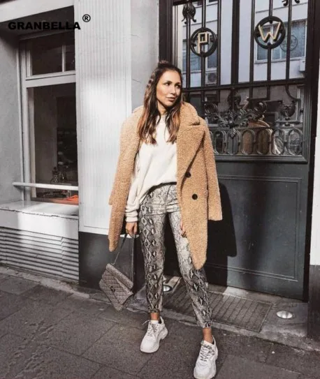 Hot sale Trendy Classic Runway Snake print Women Trousers Sexy Elastic Waist Casual Pants Hot sale Trendy Classic Runway Snake print Women Trousers Sexy Elastic Waist Casual Pants