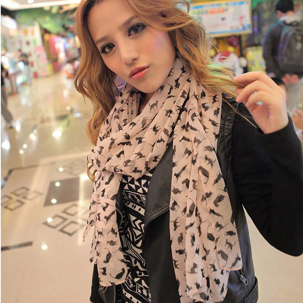 Womens Scarf Neckerchief Fashion Stylish Soft Warm Ladies Wrap Stole Neck Shawl