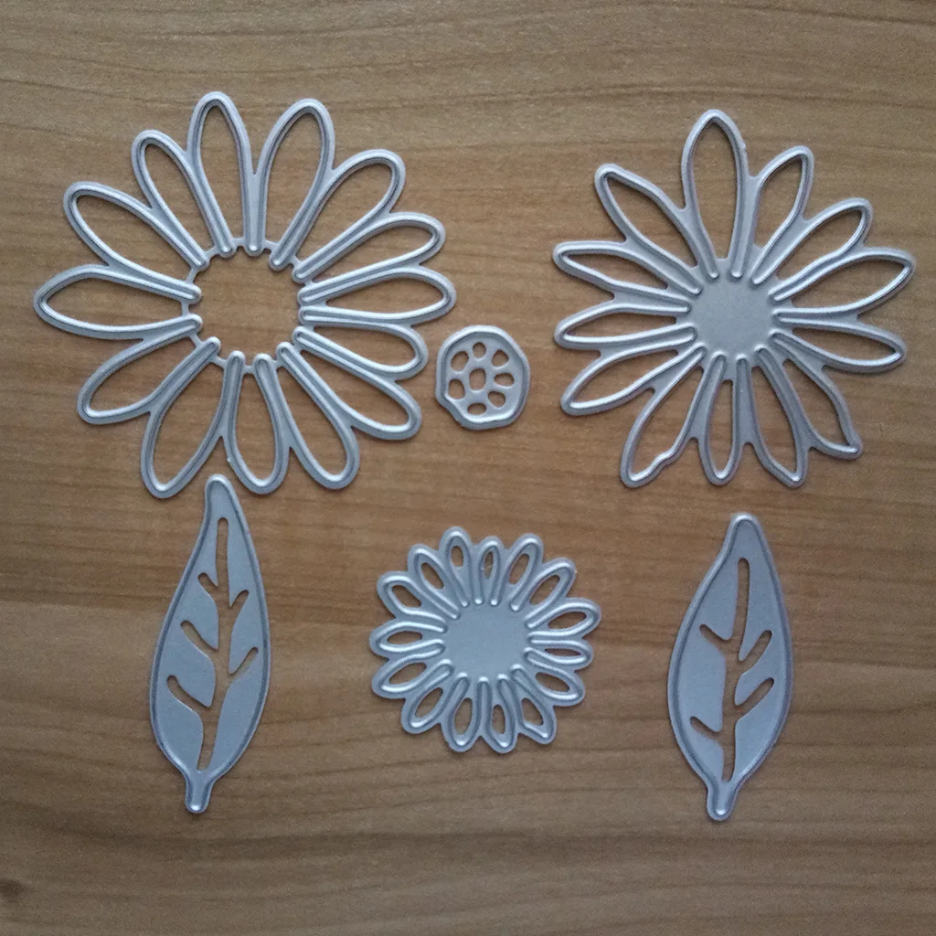 6pcs DIY Flower knife molding  knife mold carbon steel die cutting