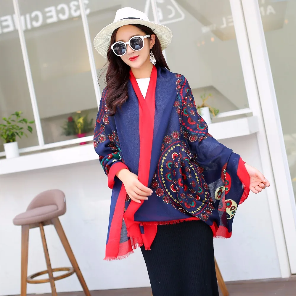 

Fashion spring and summer scarf air conditioning cape dual use scarf slanting stripe cotton fluid scarf long for women female