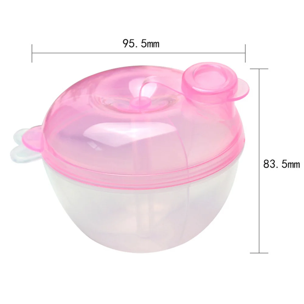 Безопасный материал детская молочная смесь формула диспенсер контейнер для еды миска для кормления малышей 3 слоя походная коробка для детей ясельного возраста