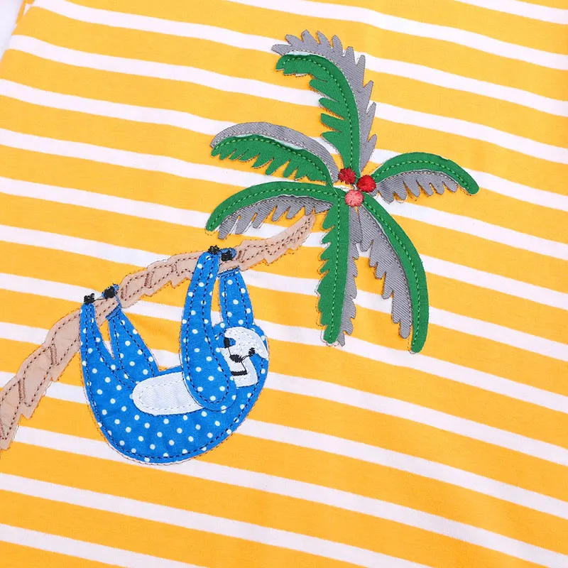 Kids Dresses for Girls Clothes Cotton Short Sleeve Casual Princess Dress Summer Kids Girl Dress Children Clothing Baby Dresses