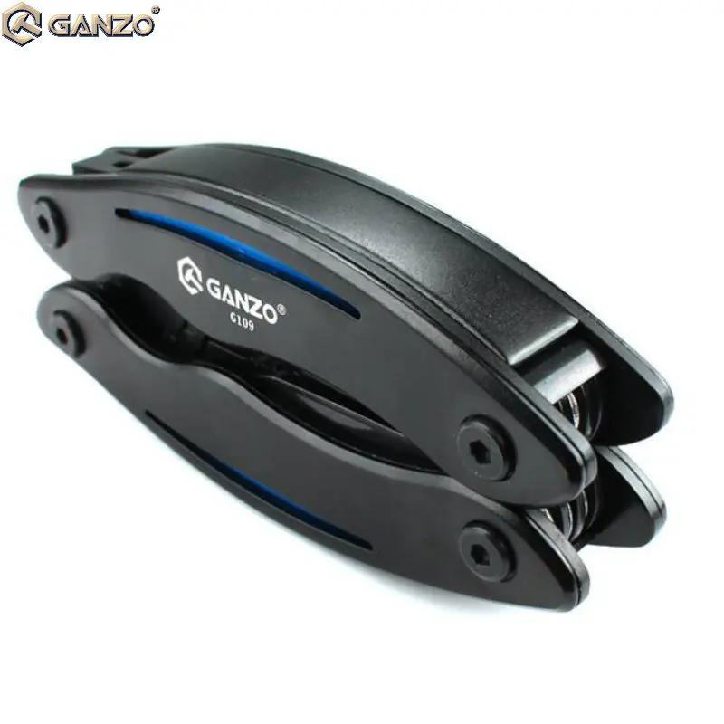 

10pcs/lot Ganzo G109 Multi Pliers Tool Kit EDC stainless folding knife plier multi functional tools needle nose pliers