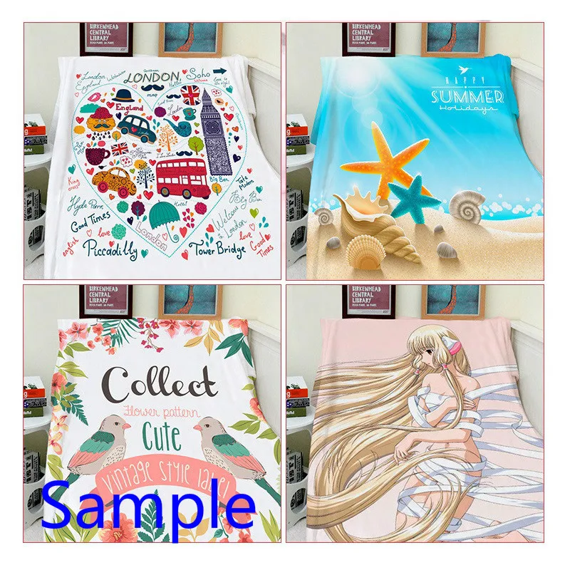 Game Anime Undertale Sans Soft Bed Sheets Warmth FLANNEL Blanket Coverlets#02