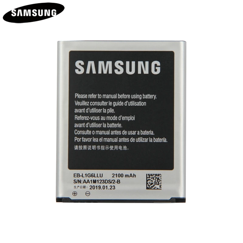 Аккумулятор EB-L1G6LLU EB-L1G6LLA для samsung I9300 GALAXY S3 I9308 L710 Оригинальные аккумуляторы для телефонов 2100 мАч с функцией NFC