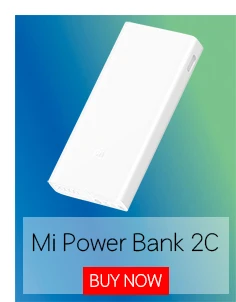 10000mAh Xiaomi power Bank 2 Быстрая зарядка Внешняя батарея Поддержка 5 V/9 V/12 V Макс 15W для мобильных телефонов Android и iOS