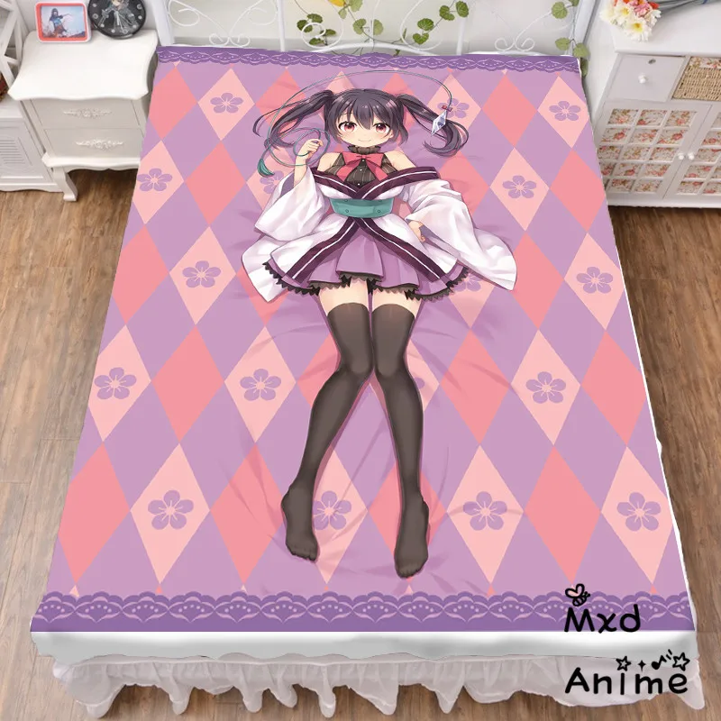 Japanese Animeyukimi koume Bed sheet Throw Blanket Bedding Coverlet