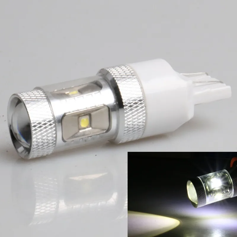 

1pcs White No Resistor Required 30W High Power CREE Chip T20 7440 7443 T20 LED Bulbs For Front or Rear Turn Signal Lights
