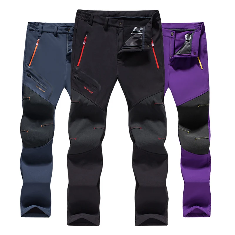 

TWTOPSE Winter Men Women Sports Cycling Pants Fleece Water Resistant MTB Road Bicycle Pants Warm Thermal Hiking Bike Trousers