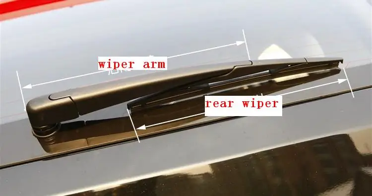 

Free Shipping Wiper Kit Rear Window Windshield Wiper Arm + Wiper Blade Rainshield For KIA SPORTAGE R