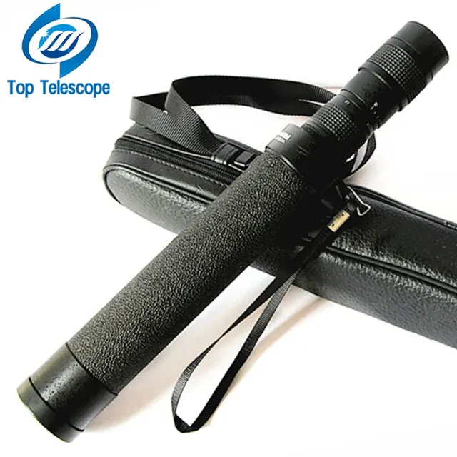 Best price at $101 Cheap Optical Monocular Telescope hd high quality baigish 8-24x40 zoom monocular night vison telescopio hunting no tripod russian bak4