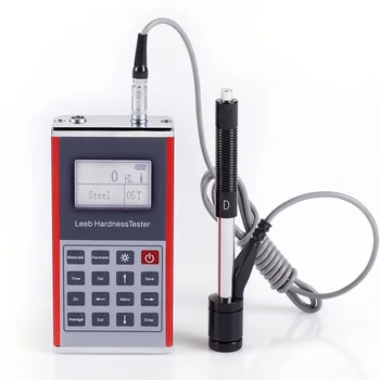 

Hardness Tester Leeb130 Digital Portable Metal Durometer 1250 Groups Data Memory LCD Display with Backlight