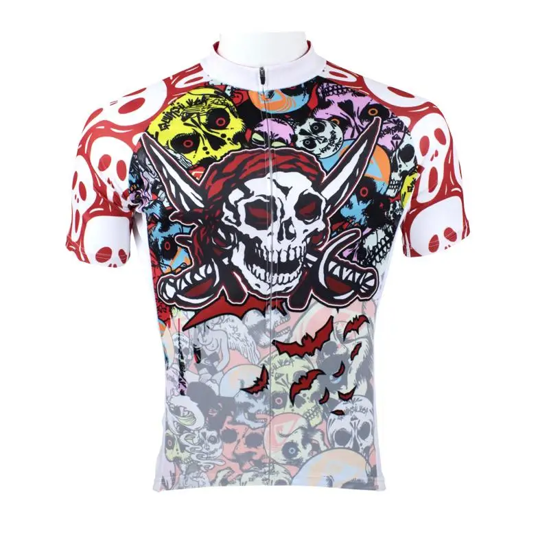 skeleton bike jersey