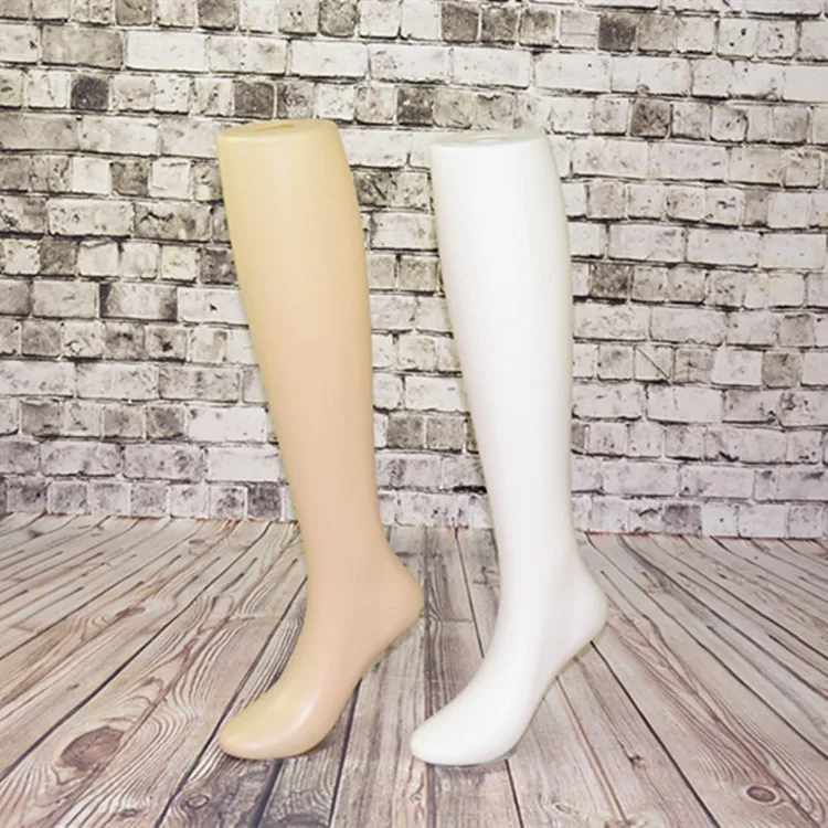 

1PCS Female Foot Sock Mannequin Foot Mold to Display Shoes and Socks Feet Model Plastic Mannequin Foot Display For long Socks