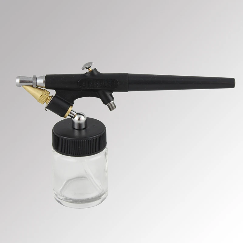 OPHIR профессиональная воздушная кисть-распылитель для краски, автомобильный распылитель, одинарное действие, Аэрограф, комплект с бутылкой, чашка для краски тела_ AC071