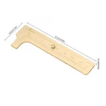 Микрометр Калибр измерительный инструмент портативный твердый медный штангенциркуль 0-80 мм штангенциркуль линейка для archaology Kumpas Digital