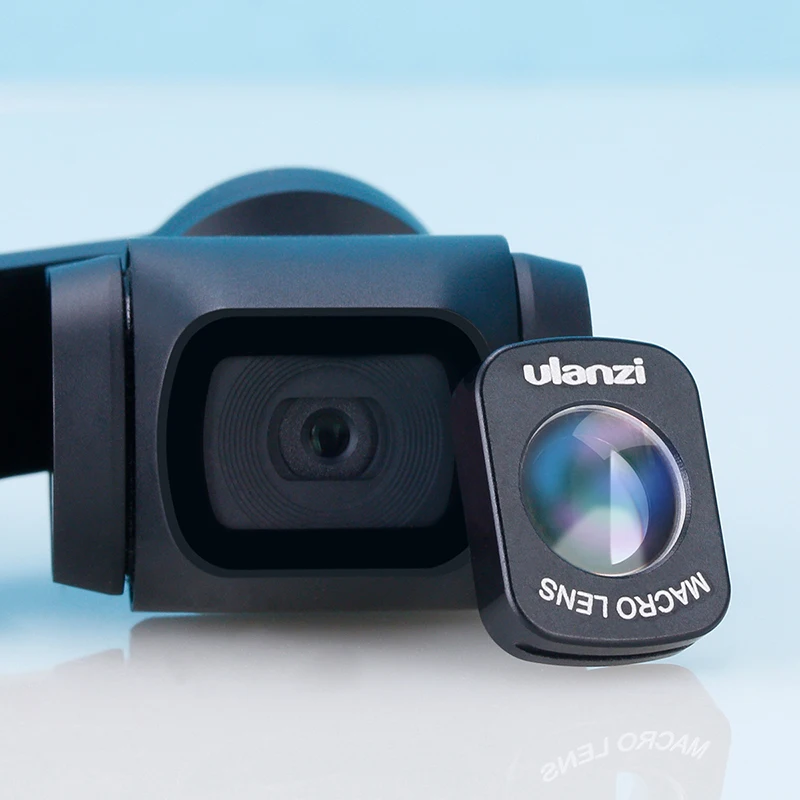 

ULANZI OP-6 10X Magnetic Macro Lens w 0.65X Wide-angle Lens for DJI Osmo Pocket Camera Osmo Pocket Lens Gimbal Accessories