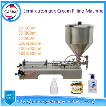 

G1WG-2500 single head pneumatic cream filling machine 1000 to 2500g