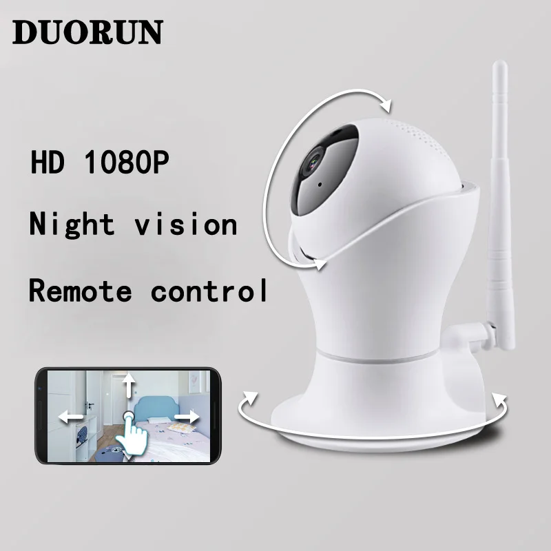

Home Surveillance IP Camera HD 1080P Wireless Mini Camera Night Vision Network WiFi CCTV Camera Security Video Baby Monitor