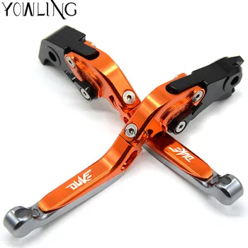 

2018 Orange Motorcycle CNC Aluminum Adjustable Folding Extendable Brake Clutch Levers Fit For KTM 1290 SUPER DUKE GT/R 2014-2017