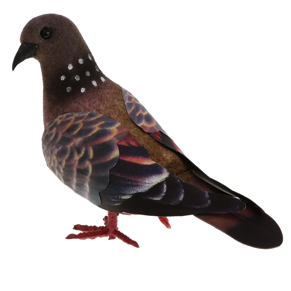 Artificial Foam  Multi-color Doves Decorative Ornament Bird Decor Toy