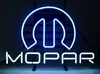 Custom Mopar Glass Neon Light Sign Beer Bar