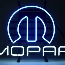 Изготовленный На Заказ Мопар стеклянный неоновый свет знак пивной бар