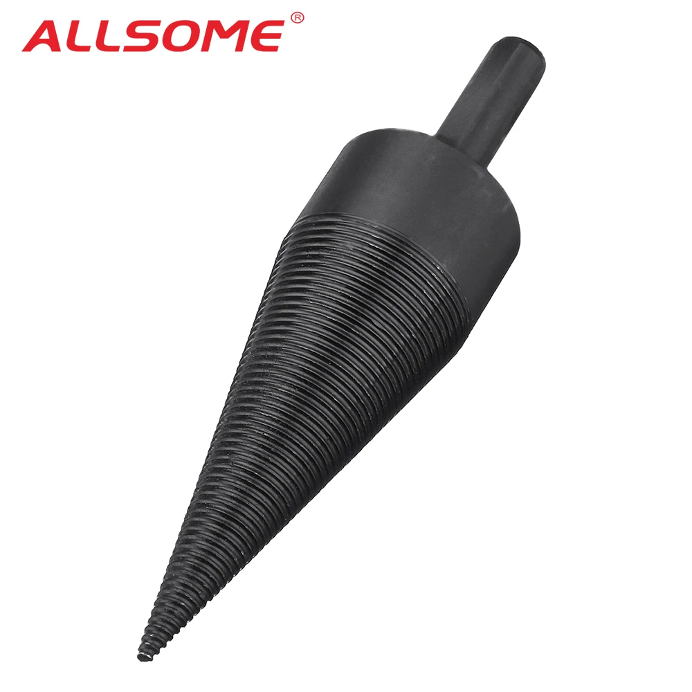 

ALLSOME Kindling Firewood Splitter Drill Bit Firewood Split Drill Bit SDS Plus Shank for Electric Drill HT2544-2545