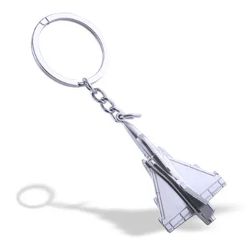 

Trendy creative fashion metal keychain Car metal keychain F15 fighter key chain Men and women jewelry
